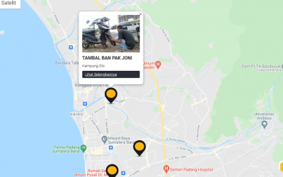 Source Code Gis Tambal Ban Dibuat Dengan Google Maps Dan Php Mysqli